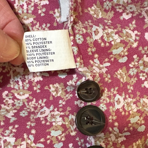 Gap Women's Dark Pink Corduroy Jacket Size 10 - Picture 8 of 16